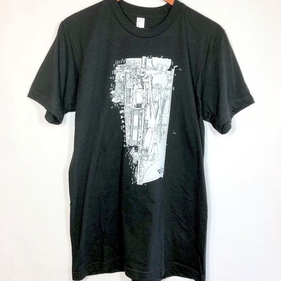 American Apparel Other - American Apparel - Machine Blueprint - Black by VK